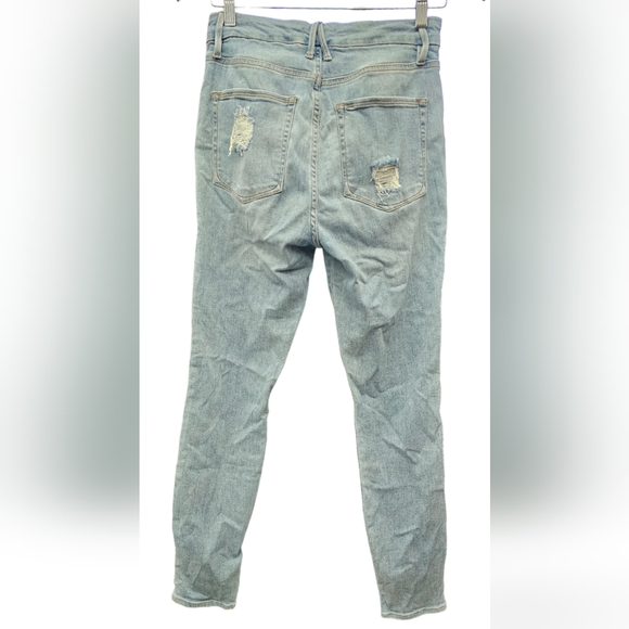 Good American Good Legs Crop Jeans Size 6/28 - Picture 2 of 3